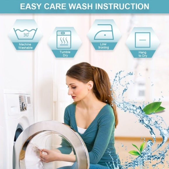 4 panels white, room darkening, insulated drapes 100" x 84" - Picture 5 of 8